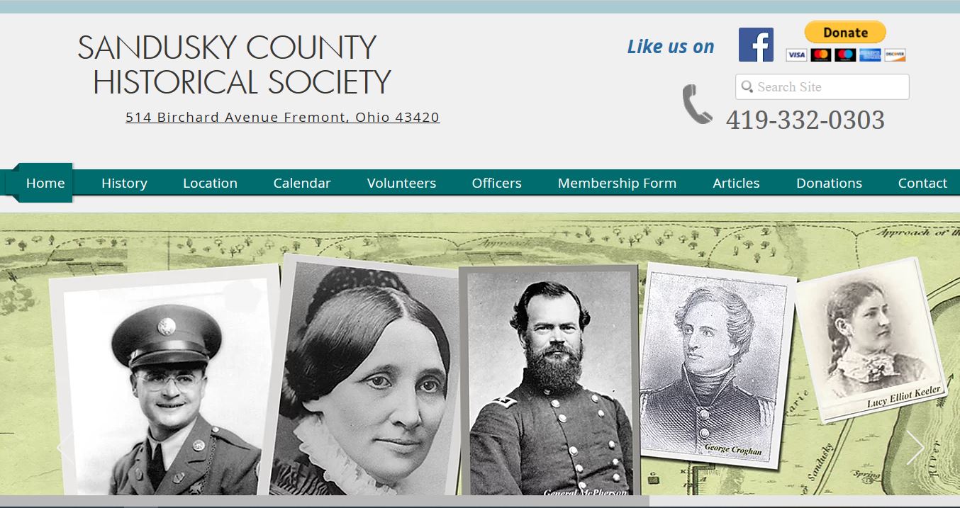 Picture of Sandusky County Historical Society Homepage