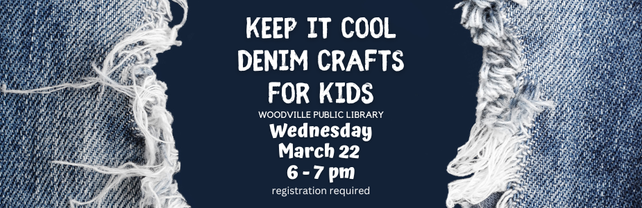 Denim Crafts for Kids, Wednesday, March 22